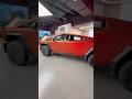2026 Tesla Cybertruck Exterior Walkaround | Orange Color Paint