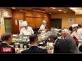 【博多の寿司】中洲最古の街寿司はオープンから即満席！衝撃の寿司さばきが炸裂！！/Popular sushi restaurant in Hakata, Japan