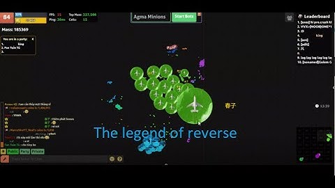 Agma.io | #5 selfeed trick