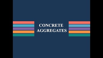 3 01 Concrete Aggregate