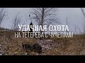 Удачная охота на тетерва с чучелами, ИЖ-27