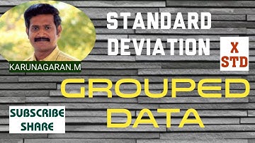 10th Std Maths Ex.8.1(10) The rainfall recorded in various places of 5 districts in a week are given