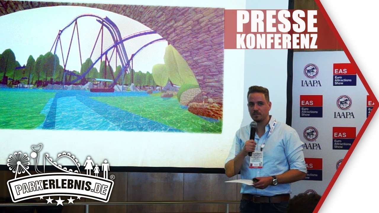 Toverland 2018: Pläne enthüllt - neue Achterbahn Fēnix in Avalon - Pressekonferenz EAS 2017