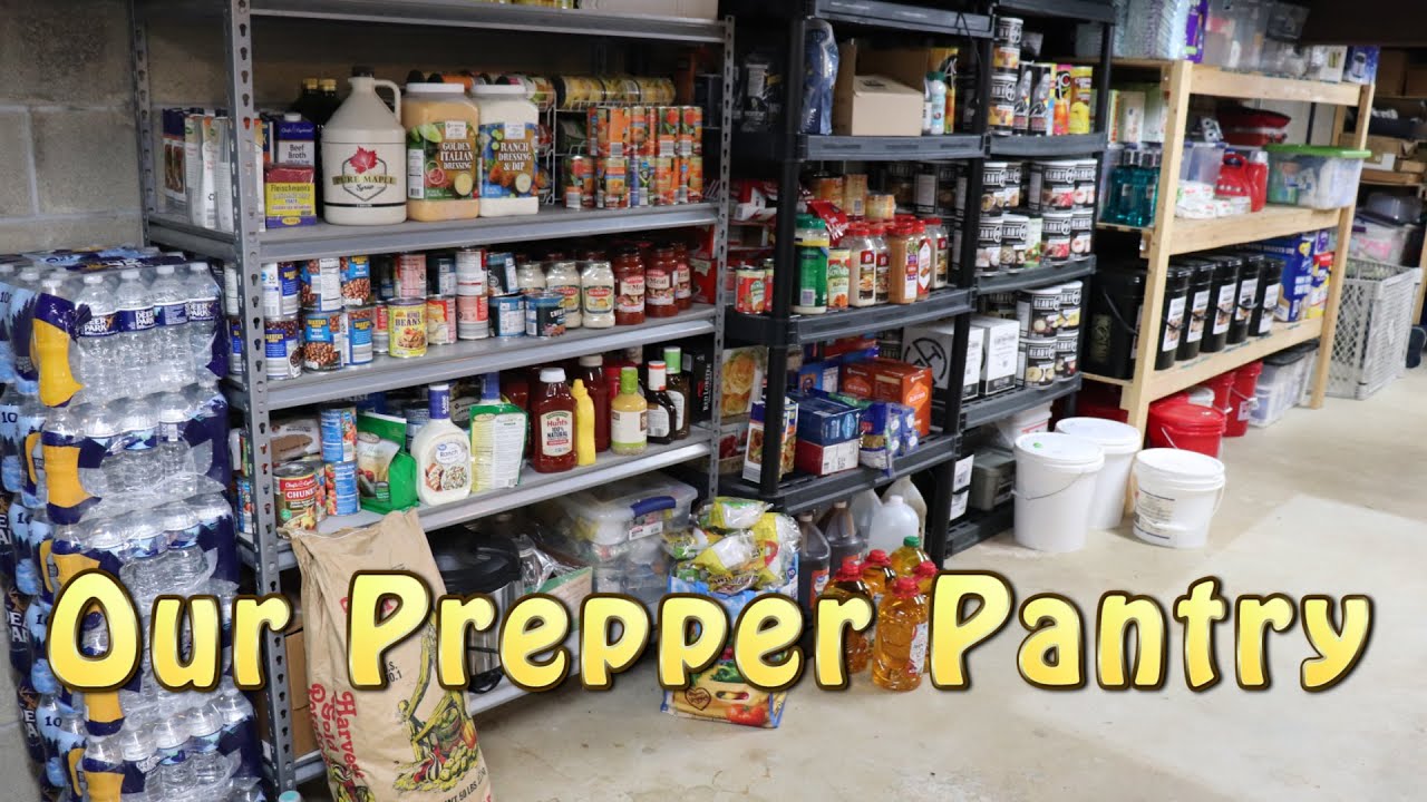 Our Prepper Pantry // Be Ready For Food Shortages! - YouTube