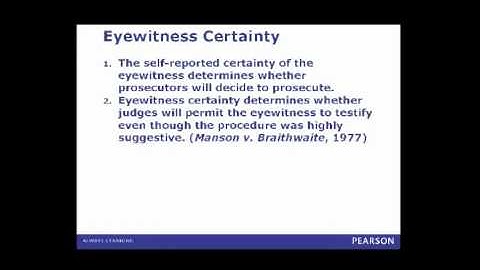 Psychology & Law: Using Psychological Science to Reduce Mistaken Identifications in Criminal Cases