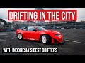 Drifting in the Middle of Jakarta w/ Indonesia&#39;s Best Pro Drifters