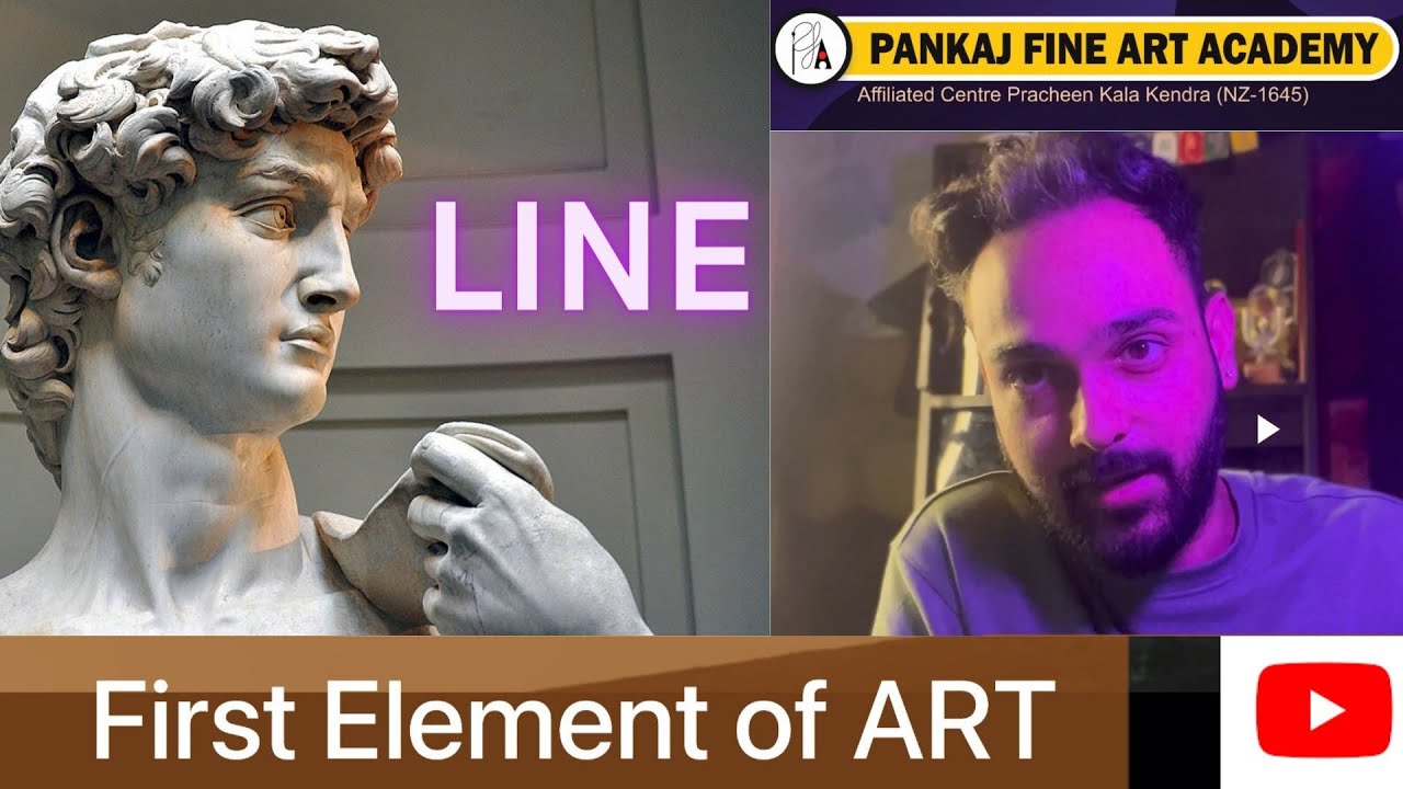 First Element of ART - LINE , the most important element of all visual ...