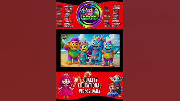 Alphabet from Apples to Zip lines | A to Z Seaside | Magic Mini Monsters #magicminimonsters