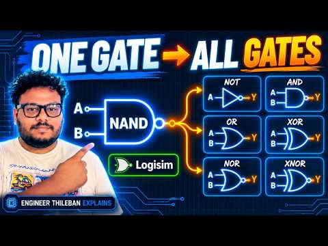 How to Build Every Logic Gate Using Only NAND Gates