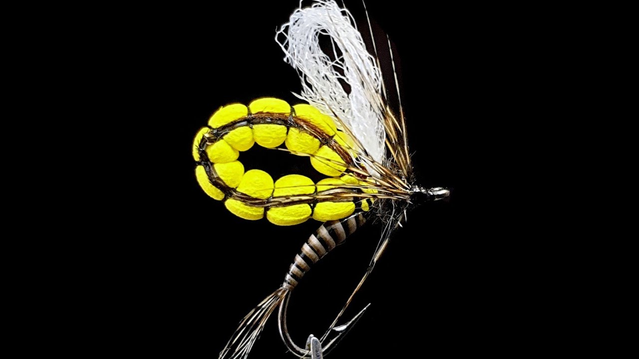 Fly Tying a Mayfly Emerger(Dry Fly) YouTube