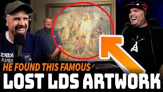 Lost Famous LDS Artwork Found in DI Thrift Store!