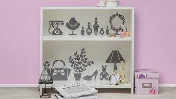 Canvas Project: Girly Room Decoration Stickers