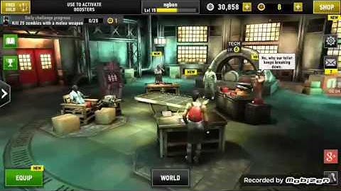 Dead trigger 2 my new crossbow