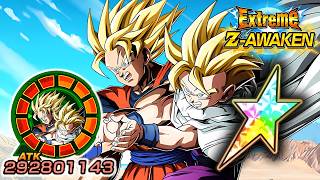 100% EZA TEQ LR SSJ GOKU & GOHAN LEVEL 10 LINKS SHOWCASE!!!!! Dragon Ball Z Dokkan Battle screenshot 5