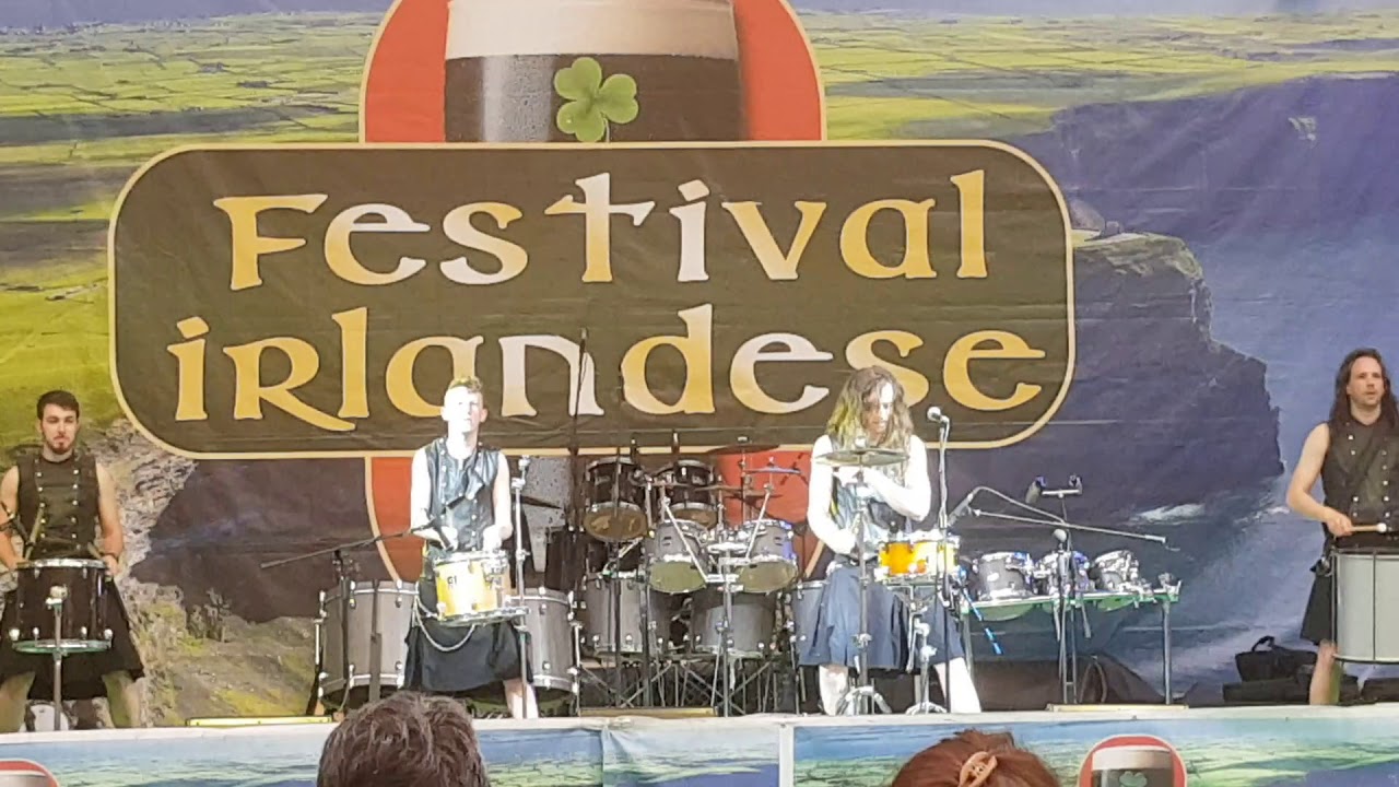 Hit machine drummersFestival irlandese 21 aprile 2018 YouTube