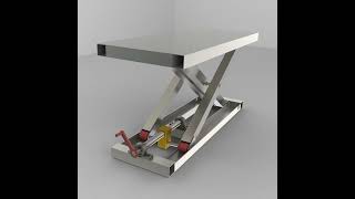 Manual Scissor Lift 1.2 Ton