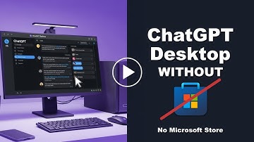 Download & Install ChatGPT on YOUR Computer Without Microsoft Store