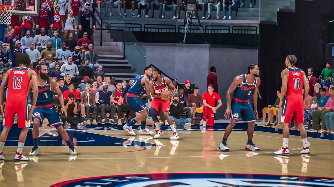 LA Clippers vs Washington Wizards 1/14/2026 NBA 2K26 Gameplay