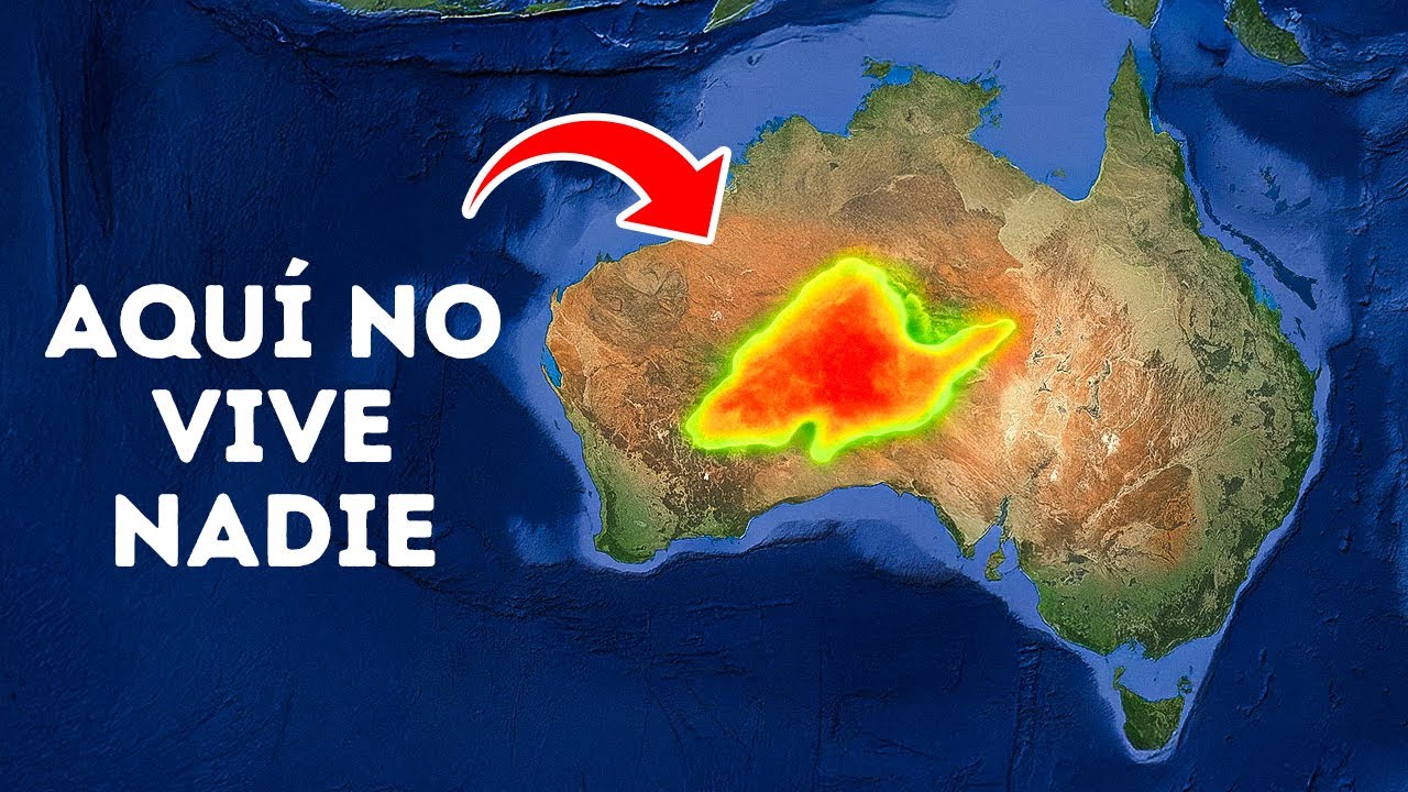 Por qué el centro de Australia está completamente vacío