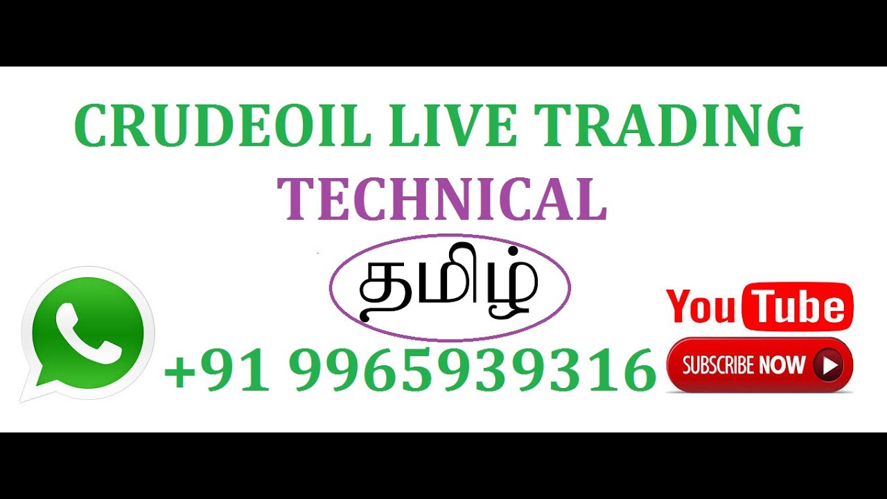 Crudeoil Live Intraday Trading Technical Tips Using Adx Supertrend Pivotpoint In Tamil - 