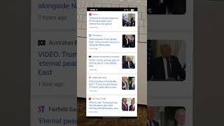 Eternal Peace Deal for Middle East 👀 #currentevents