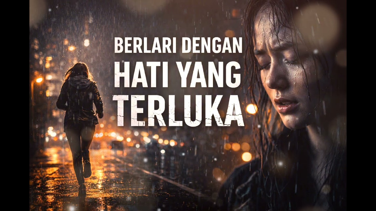 BERLARI DENGAN HATI YG TERLUKA🌧️