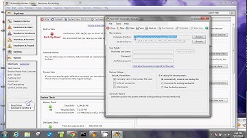 Create an Automatic Schedule Backup Peachtree Accounting 2012 (Part1)