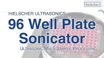 96 Well Plate Sonicator for Sample Preparation - UIP400MTP by Hielscher