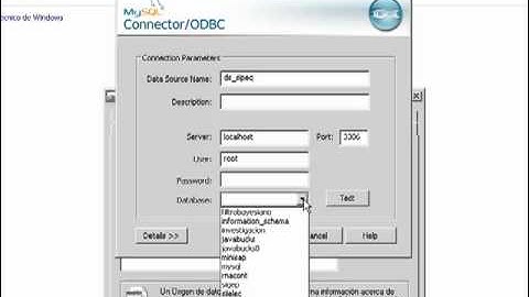 Erwin - ODBC - Mysql