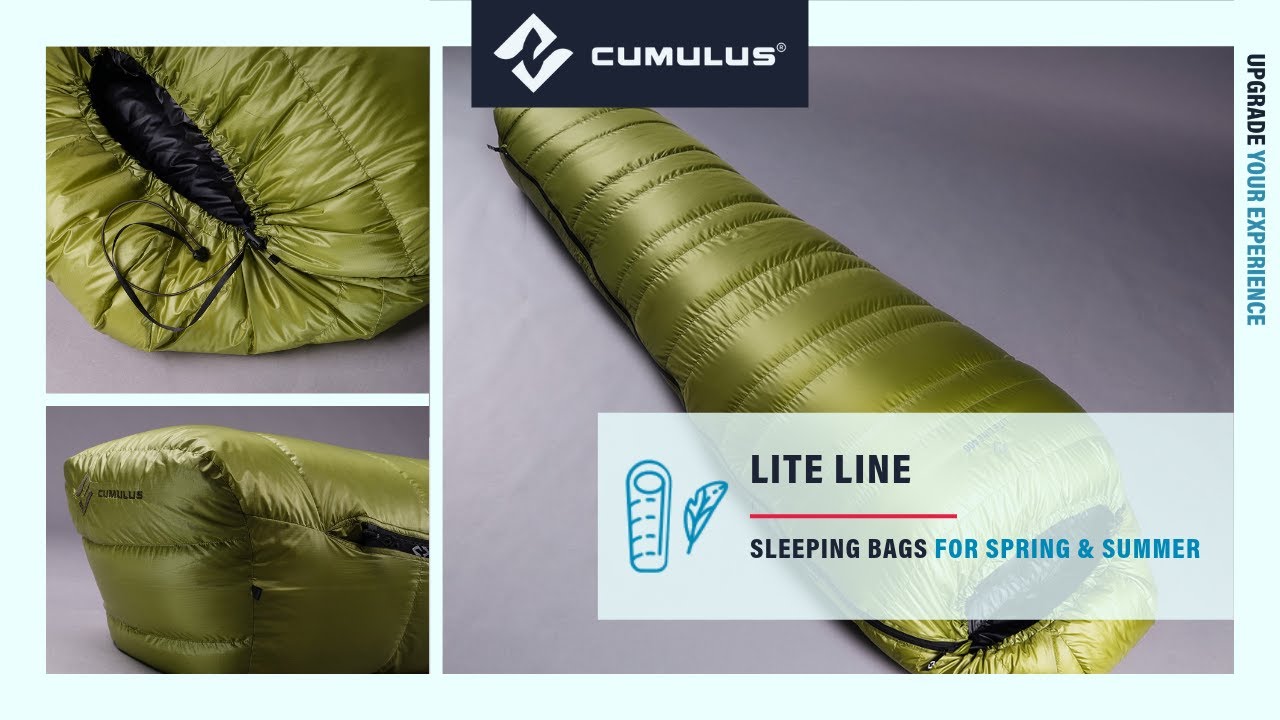【USED】 CUMULUS キュムラス X-LITE400 Custom Lite Line down sleeping bag series by Cumulus® - YouTube
