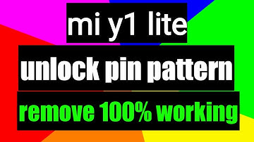 Redmi Y1 Lite hard reset |  Pattern Unlock Phone Unlock Pin Unlock without computer
