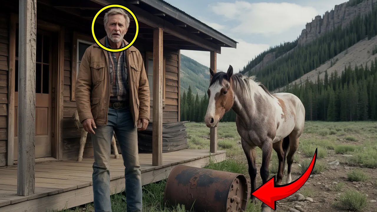 Wild Mustang Kept Bringing Mysterious Items to Rancher's Porch—The Last Item Reveal Shocking Secret