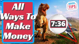 Jurassic World Evolution 2 - Money Making Guide - All Ways To Make Money