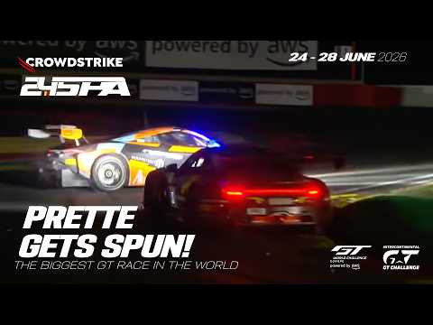McLaren Gets Spun! | CrowdStrike 24 Hours of Spa | GT World Challenge pwd by AWS