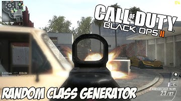 BO2: RANDOM CLASS GENERATOR !