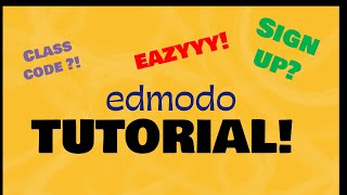 EDMODO TUTORIAL MOBILE AND PC