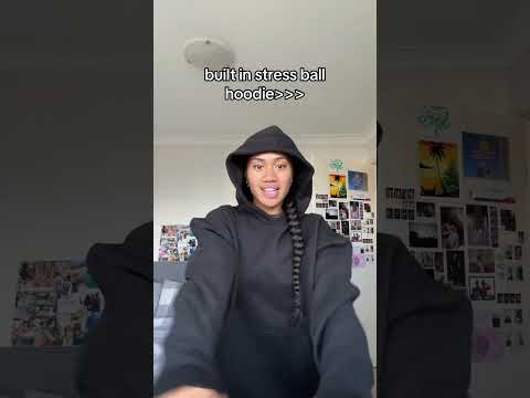I’m still amazed this hoodie has built-in stress balls!