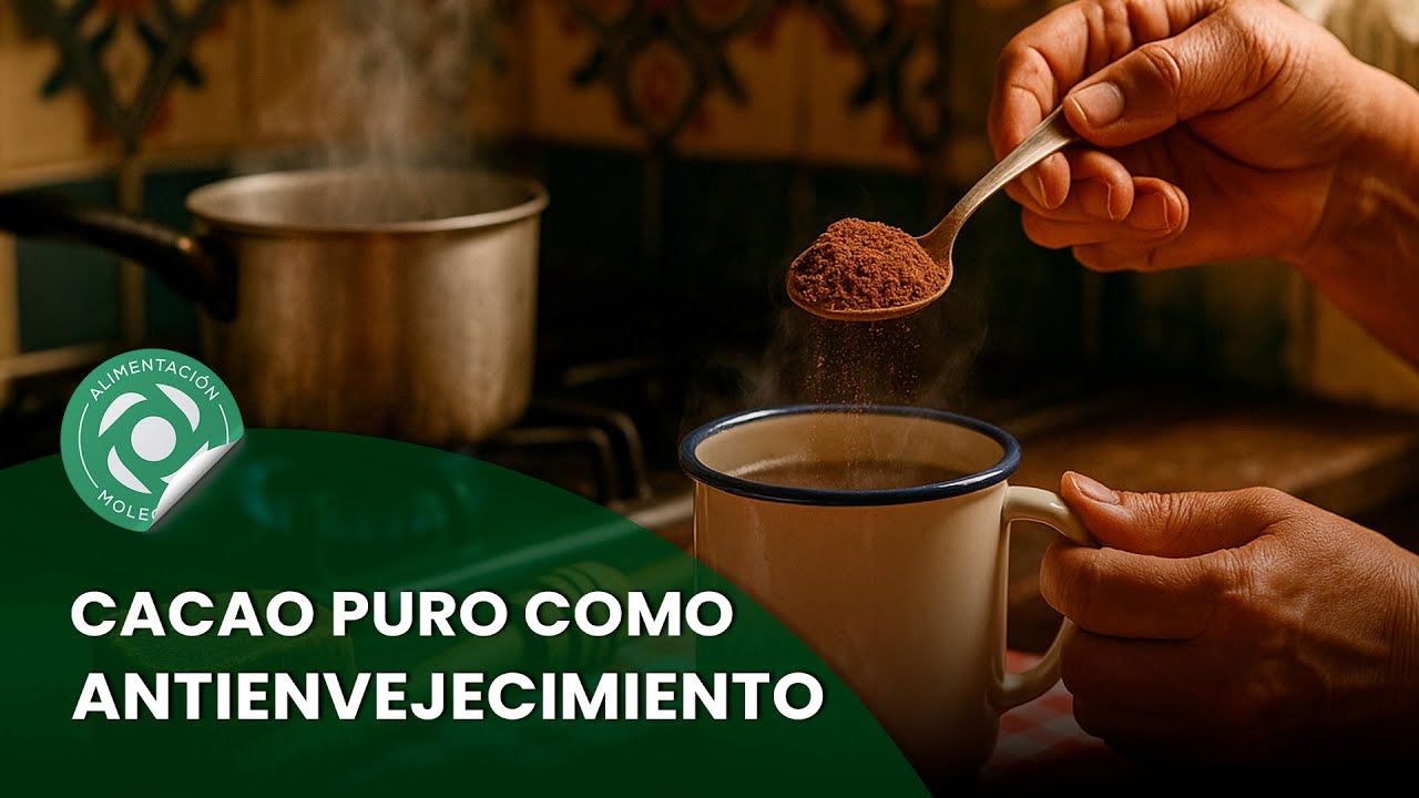 Chocolate Puro para el ANTIENVEJECIMIENTO -  Conferencia #122