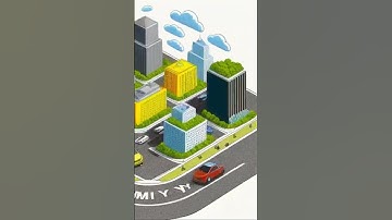 Isometric #shorts #youtubeshorts #ai #art #isometric #tiny #city