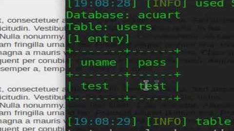 Invadindo conta dentro do banco de dados de um site(SQL INJECTION)