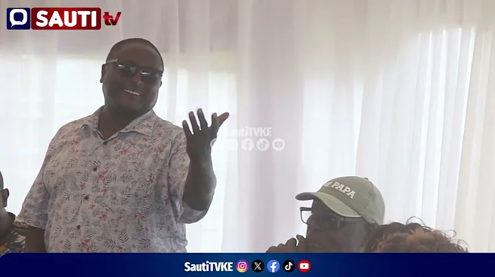 Family Mourners, leaders speak at Cyrus Jirongo home ask hard questions on tragic death