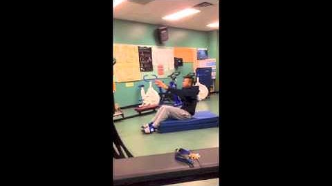 Ravens Fitness: Sit Up With Rotational Ball Throw