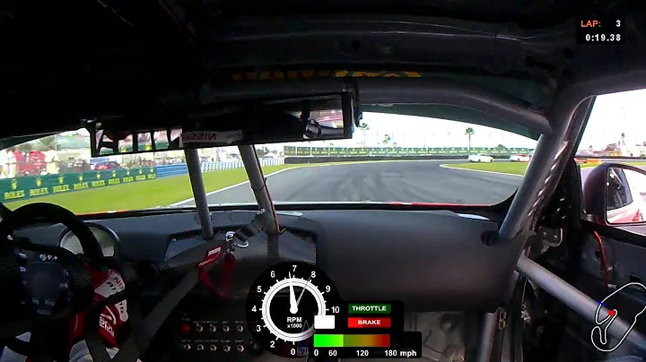 ONBOARD: Daytona Continental Tire Series Nissan 37...