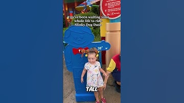 Thumbnail of When you finally get to ride a Disney roller coaster #shorts #viral