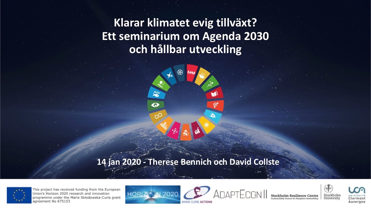 Klarar klimatet evig tillväxt?