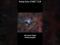 Young Suns of NGC 7129 | NASA APOD 2025-10-16 #Shorts
