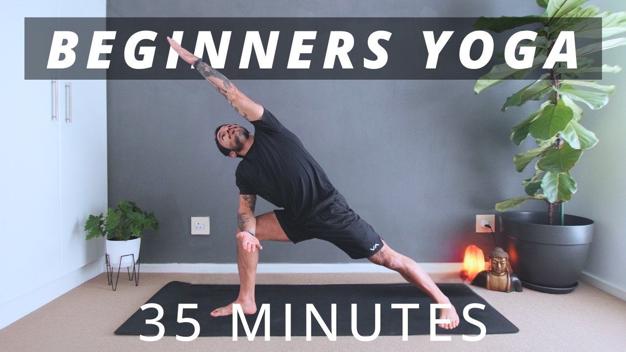 Full Body Vinyasa Yoga for Beginners | 35 Min Daily Yoga Flow - YouTube