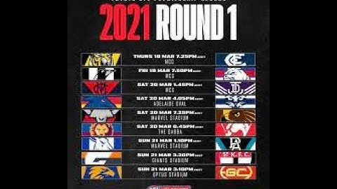 AFL Round 1 tips