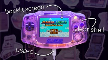 The ULTIMATE Modded Gameboy Advance!
