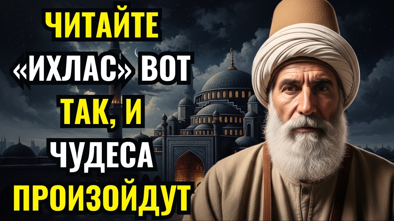 Прочитайте сегодня вечером суру «Аль-Ихлас» вот так, и посмотрите, что произойдет дальше | Ибн Араби
